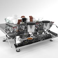 Kees van der Westen Coffee Machine Spirit St Steel 2 group