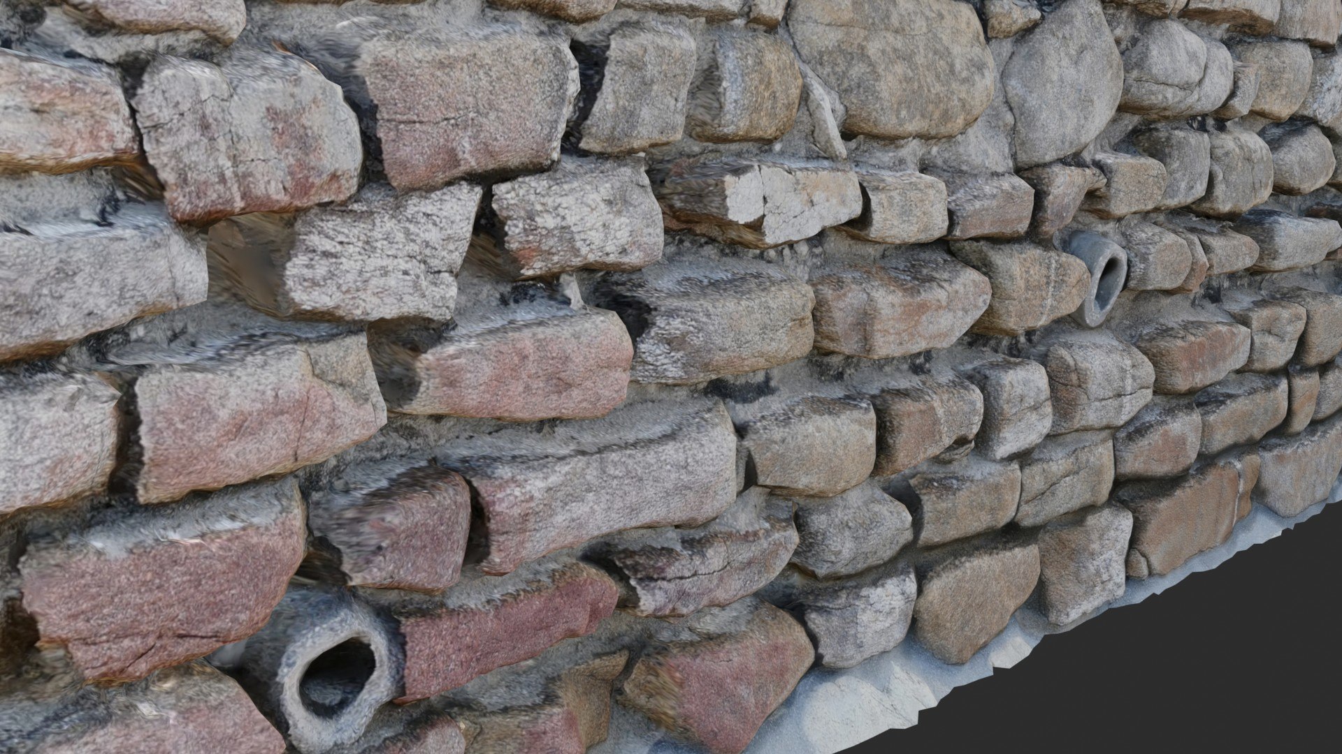 3D Rock Wall model - TurboSquid 1786332