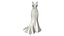 Robe de mariée en dentelle sirène