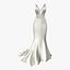 Robe de mariée en dentelle sirène