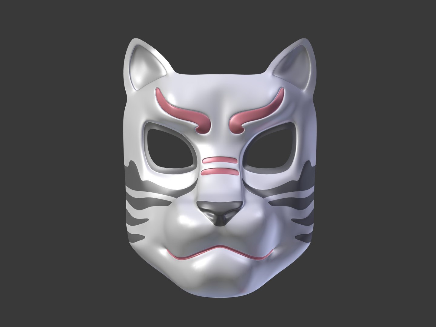 Tiger Mask 3D Model - TurboSquid 1455000