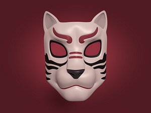 tiger mask 3D model