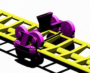 roller coaster model