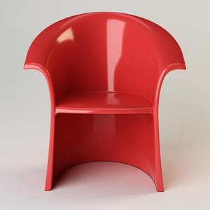 vignelli chair design 3d 3ds