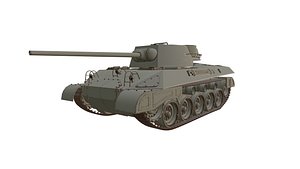 3D M18 Hellcat Tank