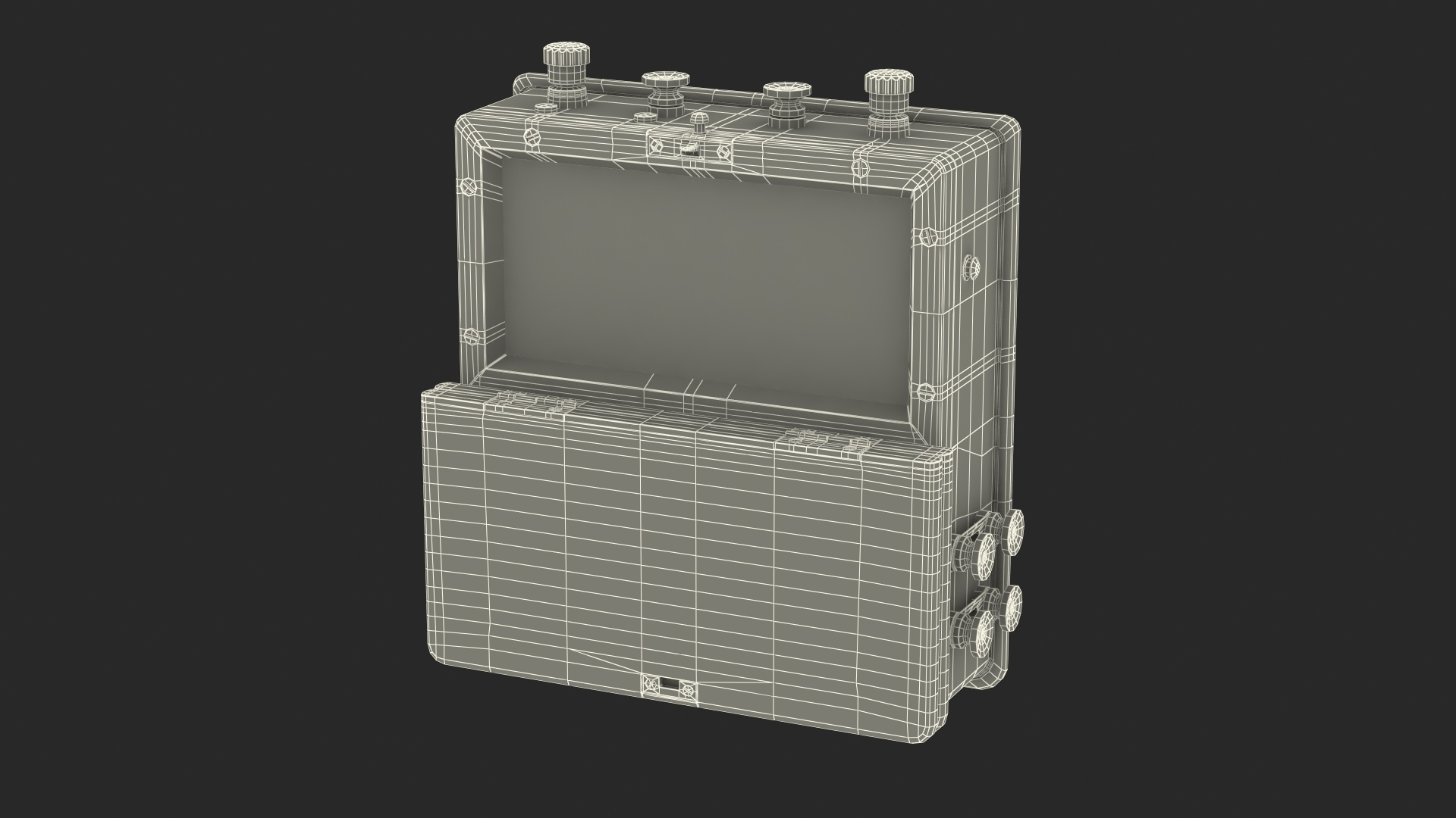 Retro Portable Watt Meter 3D - TurboSquid 1980833