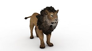 3D Lion model