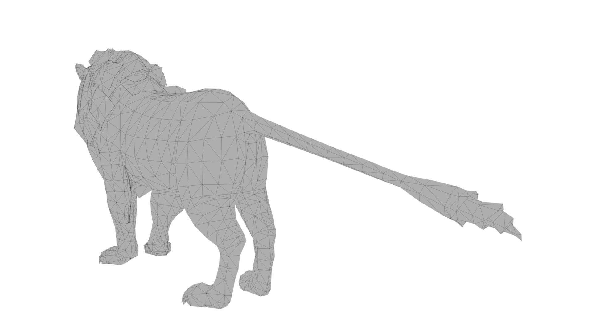 3D Lion Model - TurboSquid 1948799