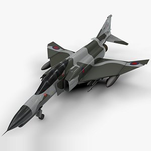 mcdonnell douglas f-4 3D model