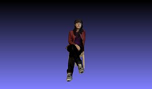 3D model woman