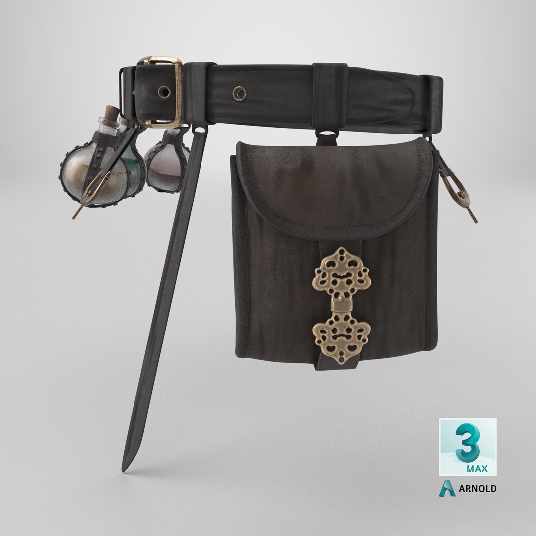 3D Fantasy Adventurer Utility Belt with Potion Vials https://p.turbosquid.com/ts-thumb/Ei/d0vlhW/9G/stemcell_max_arnold_render/png/1760654869/1920x1080/fit_q87/4a447aae882f88dc0bbd1bffac69e36a7234c16c/stemcell_max_arnold_render.jpg
