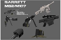 Barret M107 Ambidextrous Bolt Version