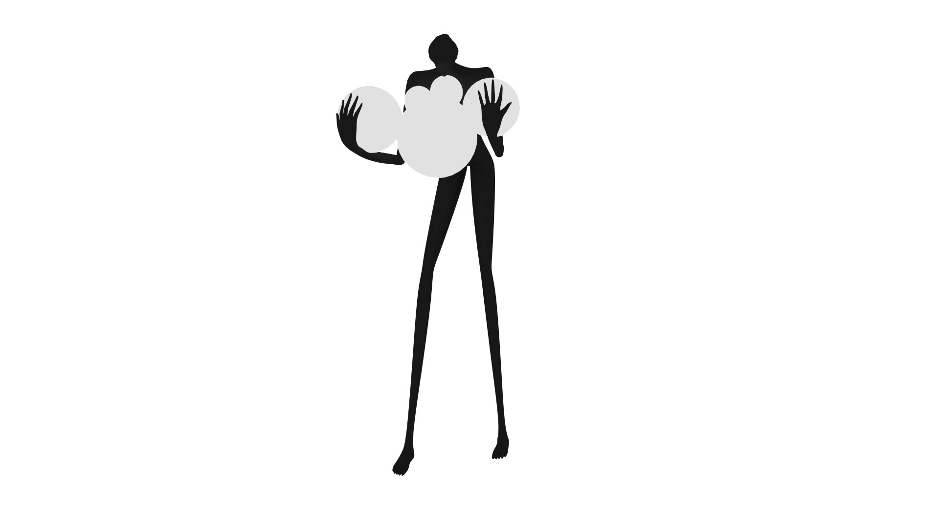 3D Model 3D Human Sculpture Lamp 2 - TurboSquid 1936624