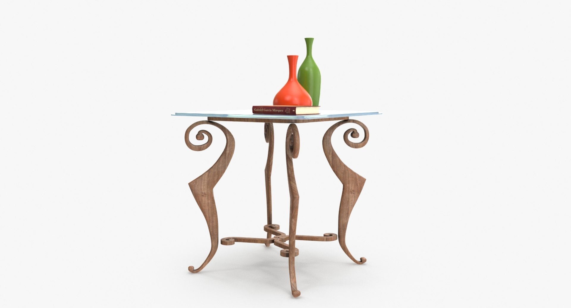 3D modern coffee table decorative model TurboSquid 1284938