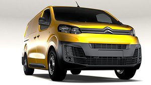 3D citroen jumpy l3 model
