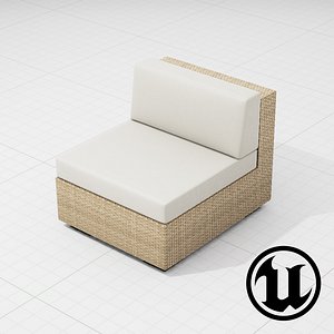 Patio Furniture Chair 003 UE4