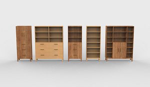 Multi-purpose shelf 3D model 3D model