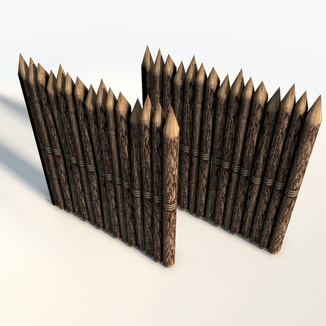 3d Wooden Stockade