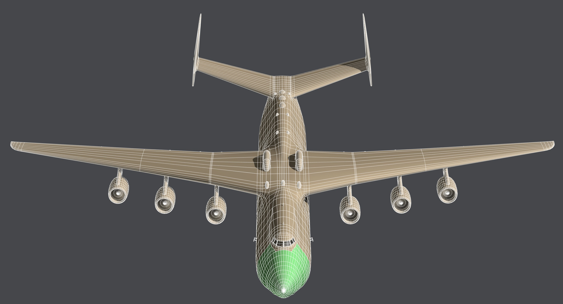 Antonov An225 White Livery Modelo 3D - TurboSquid 1790363