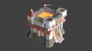 town hall level 11 3D model