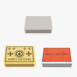 Matchboxes 3D model
