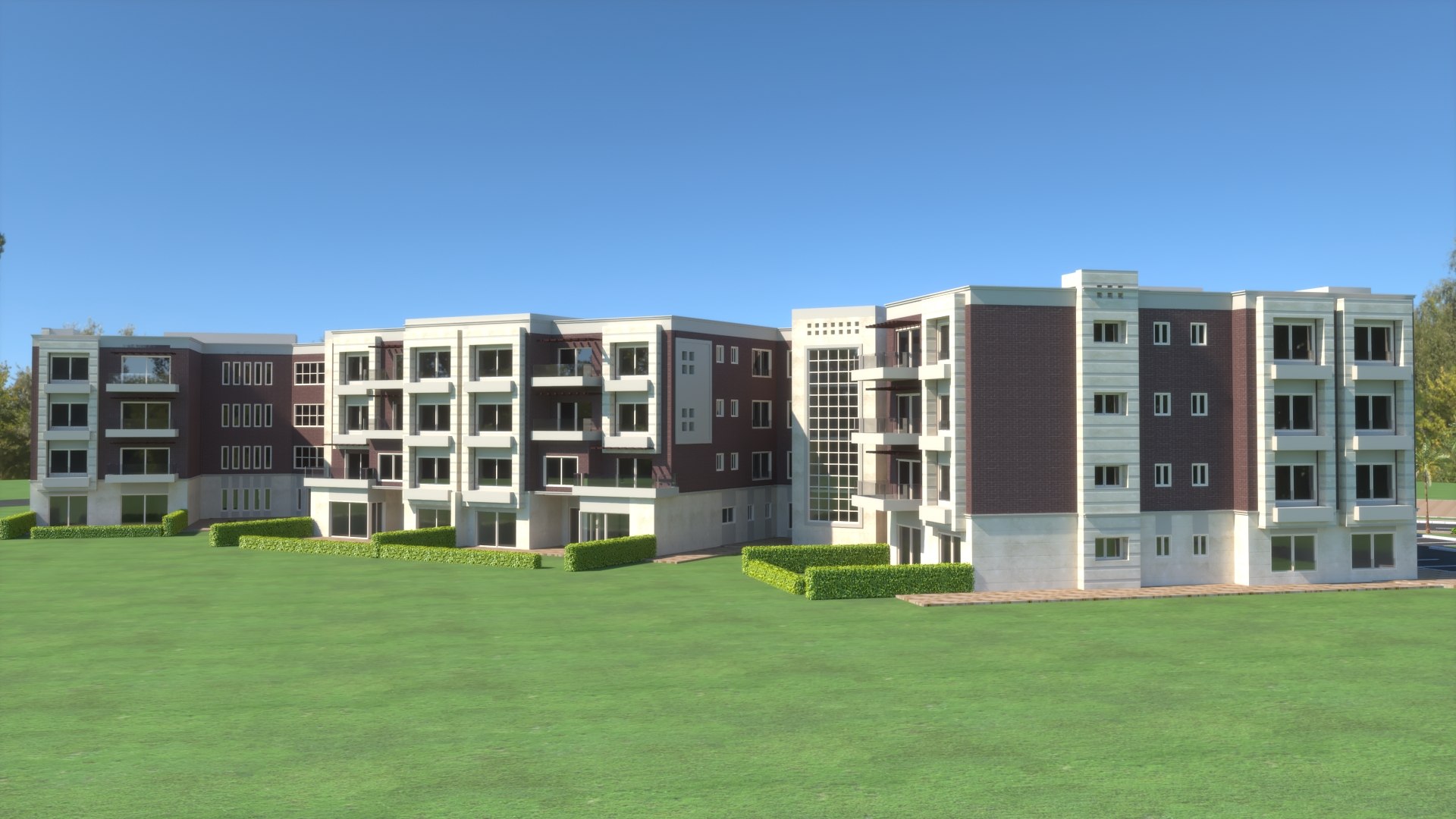 3D Model Condominium 2 - TurboSquid 1724682