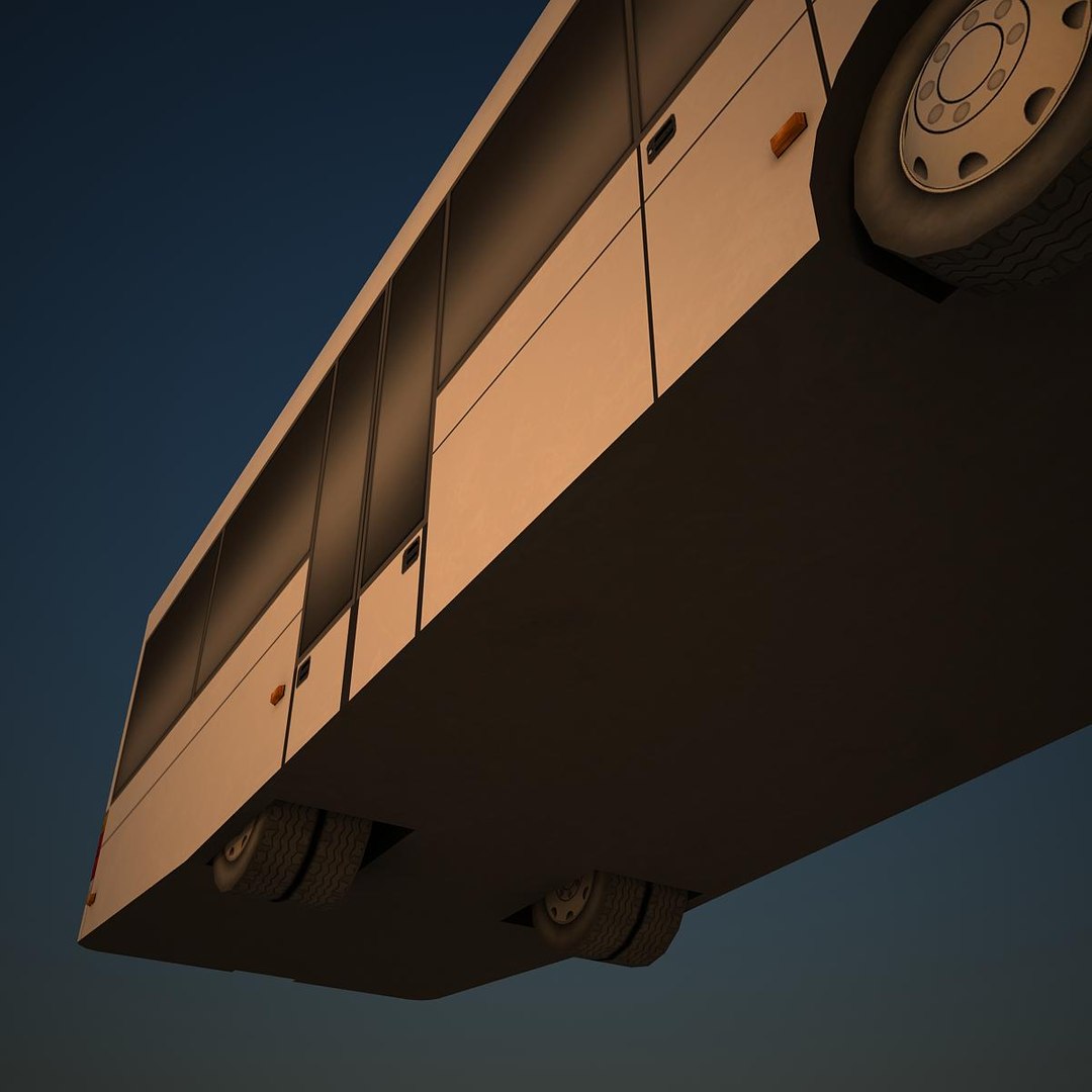 Short Bus Basic Model - TurboSquid 1167967