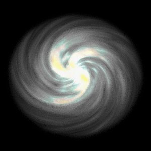 3D Spiral Galaxy model