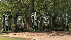 3D Monolith Sculptures