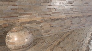 3D Wall and Floor Tiles Textures pack 21 model