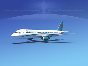 3d a320 airbus model