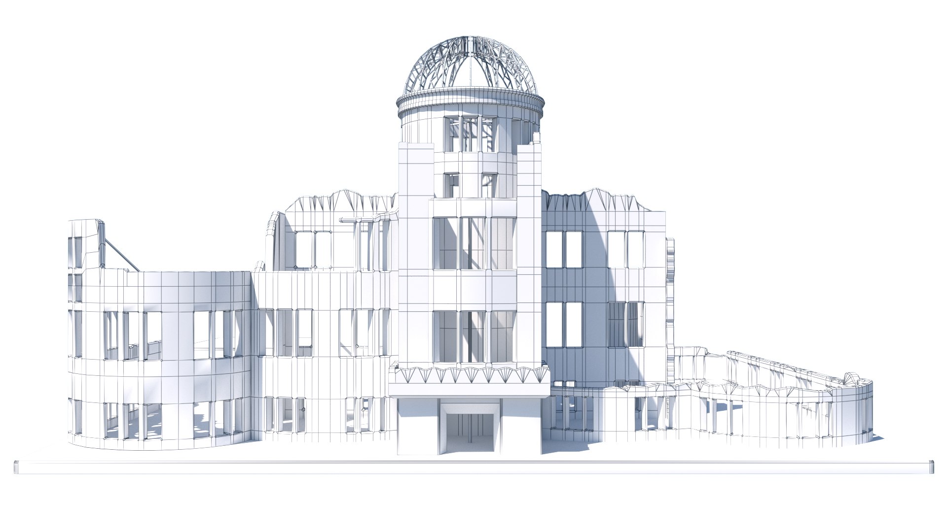 3D Atomic bomb dome model https://p.turbosquid.com/ts-thumb/Ej/ItcRn0/YI/002_wire/jpg/1642501857/1920x1080/fit_q87/25870d4cf53432ae464d2ec86732b062af1a8470/002_wire.jpg