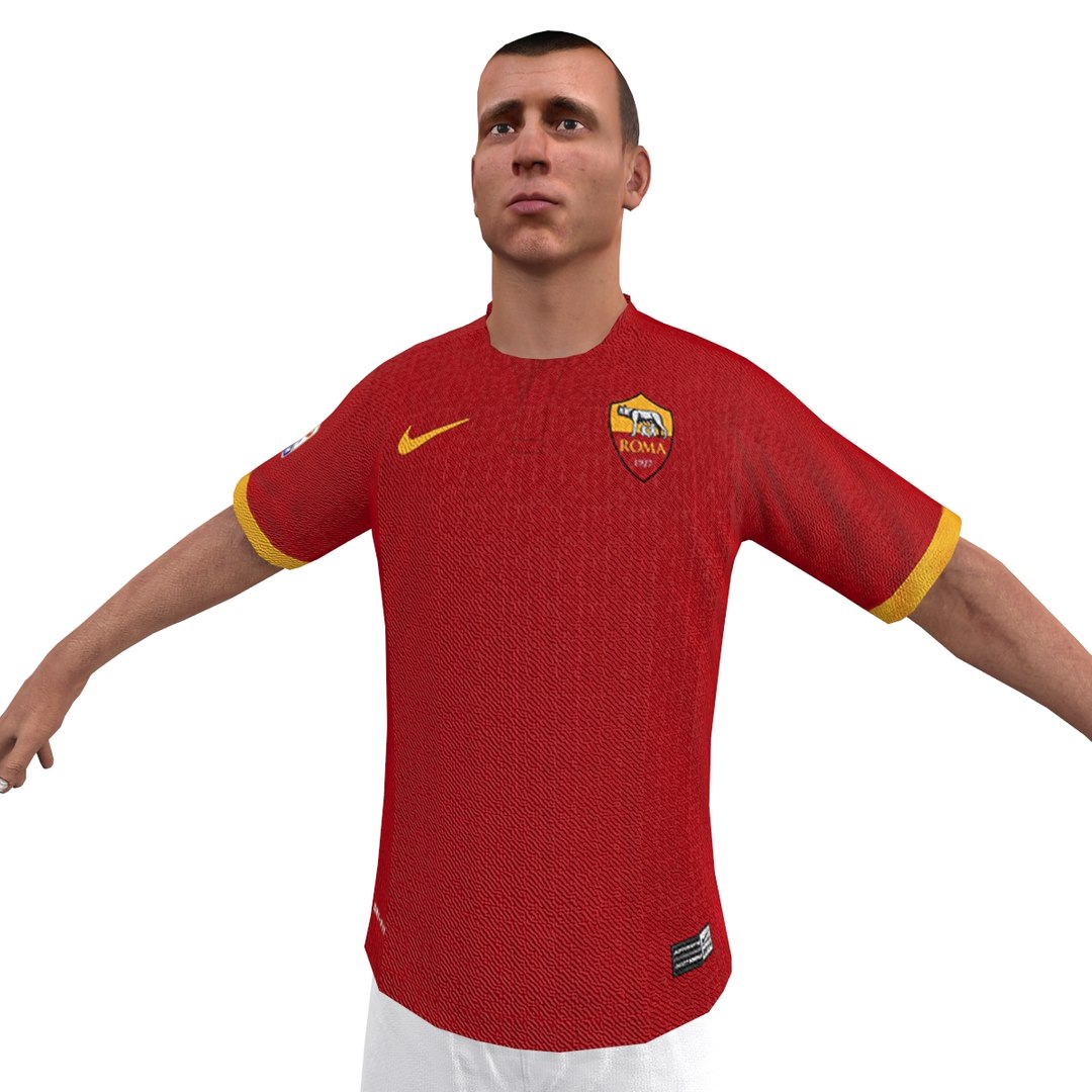 3d Model Soccer Player