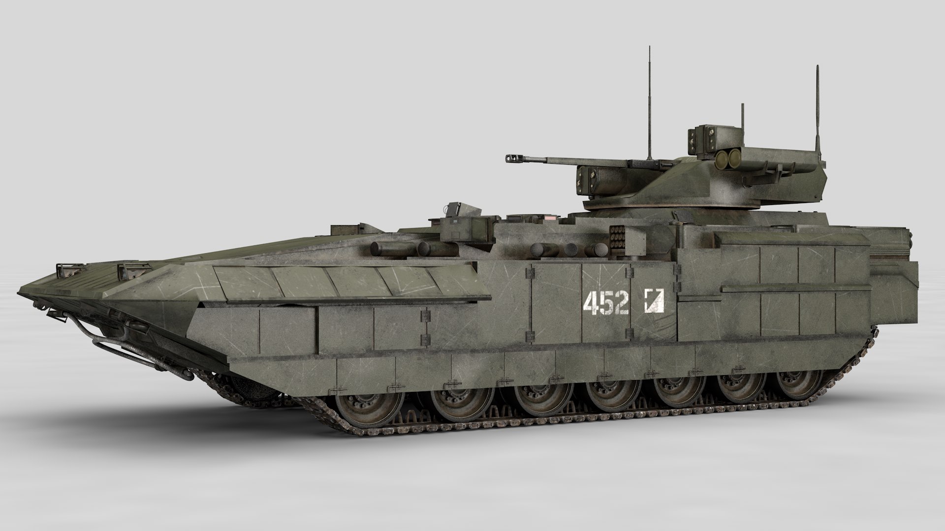 T-15 Armata 3D Model - TurboSquid 1445720