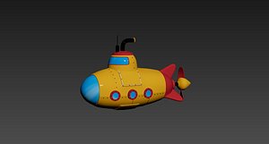 Submarine 3D model