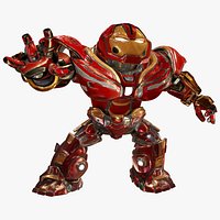 Cartoon Hulkbuster of Avengers Infinity War