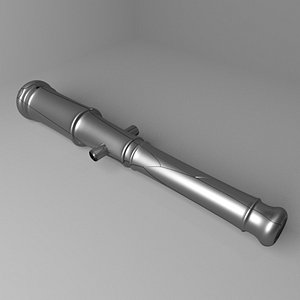 saker cannon 3D