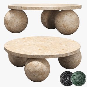 3D Kelly Wearstler morro coffee table