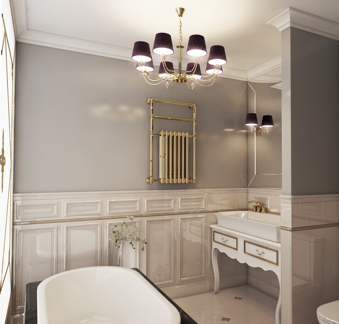 bathroom interior 3d model