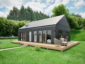 small cabin house
