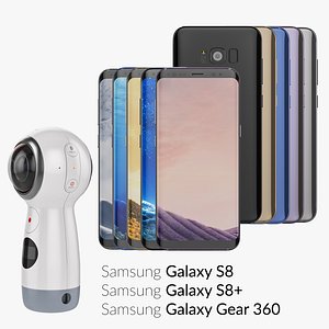 flagship 2017 360 samsung 3D model