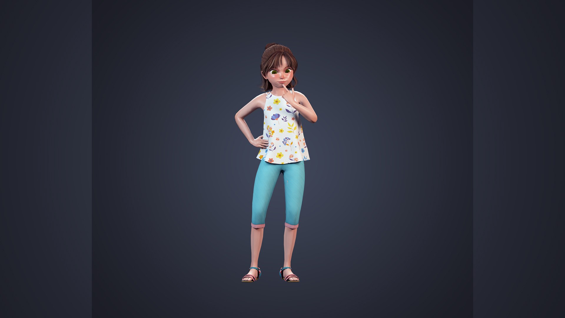 Little teenage girl rigged 3D model https://p.turbosquid.com/ts-thumb/Ej/Wm7HZT/vM/06/jpg/1683915367/1920x1080/fit_q87/a76e299ee367d0771f646cc6573b680d447d1482/06.jpg