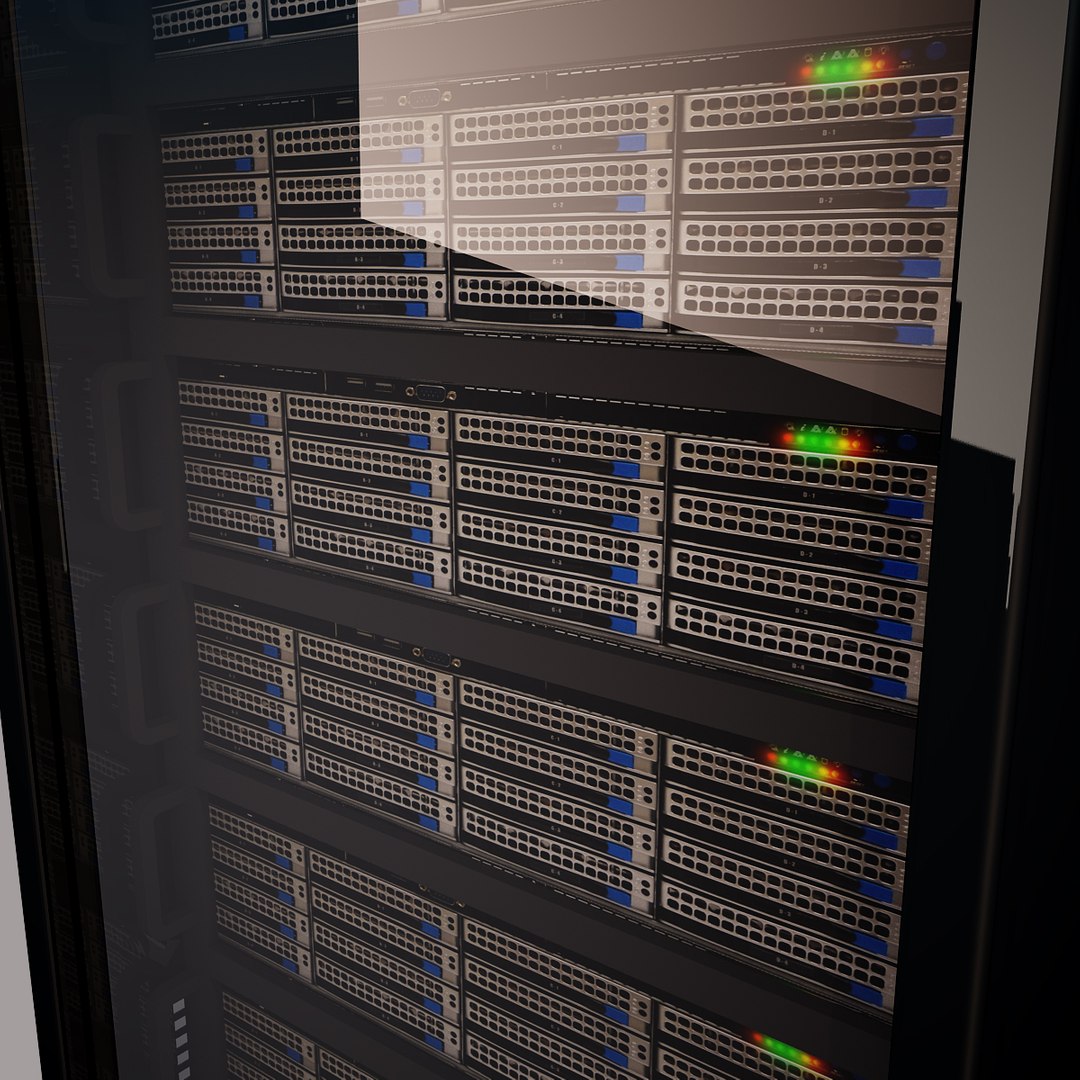 3d Server Rack