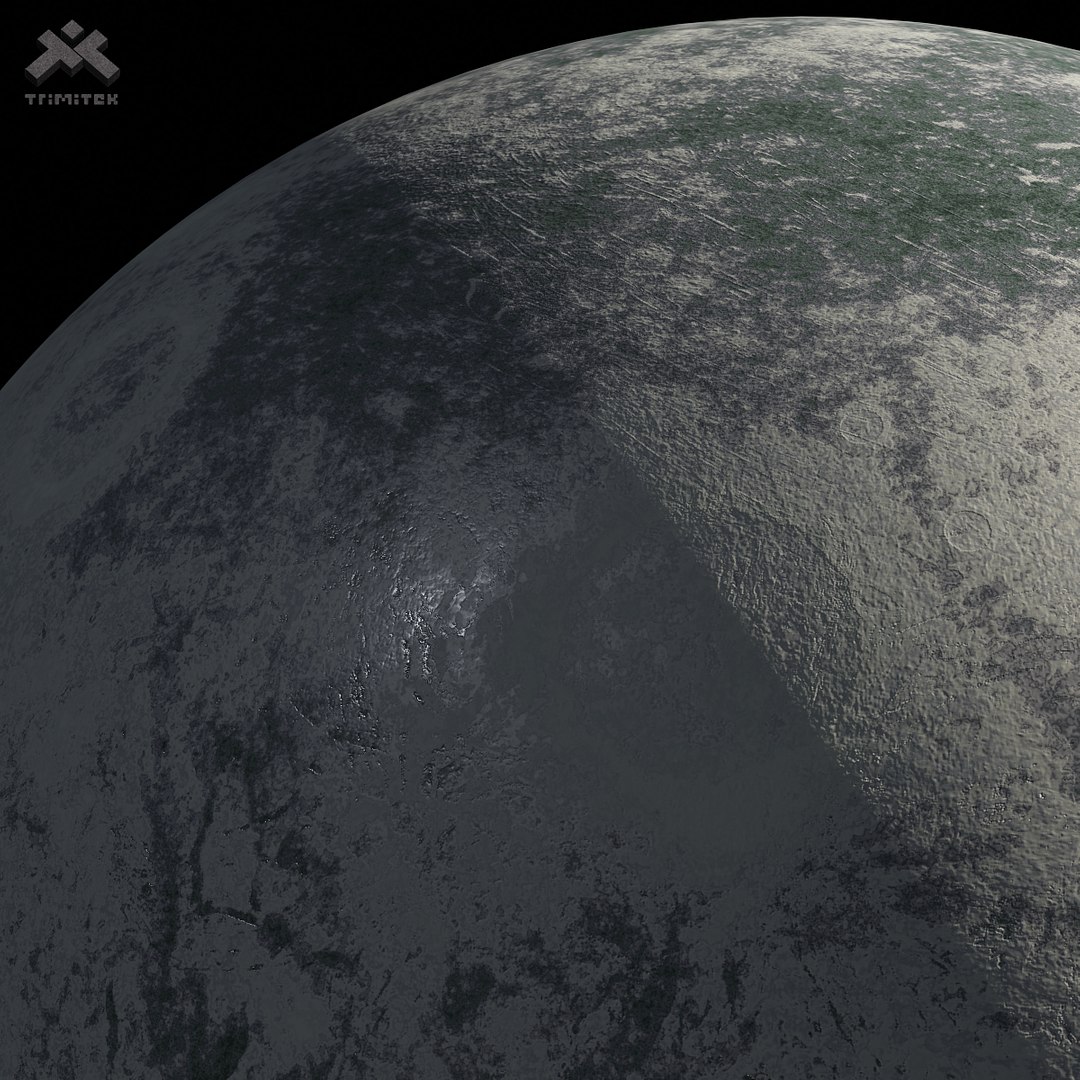 Icy Moon 01 - 8k PBR - Metal and Gloss versions 3D model - TurboSquid ...