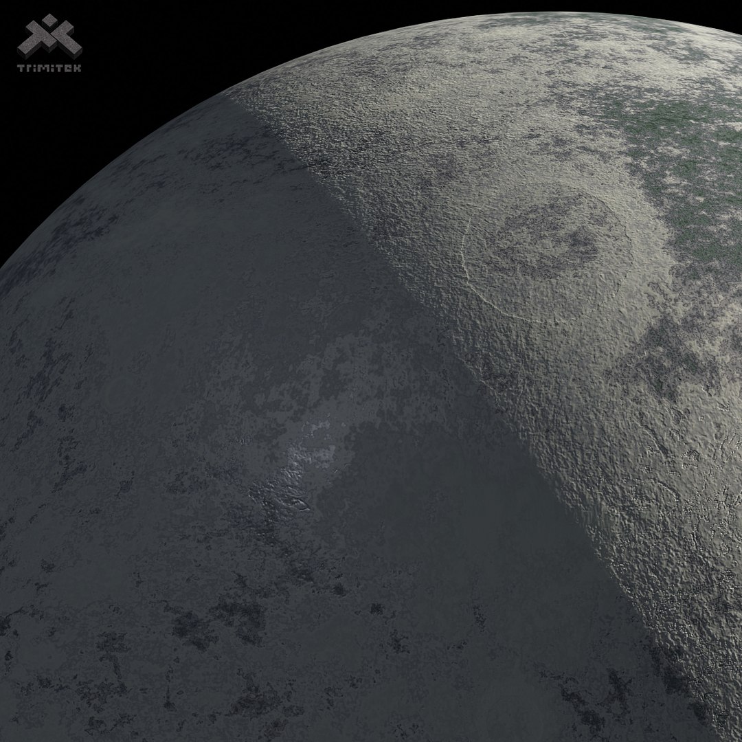 Icy Moon 01 - 8k PBR - Metal and Gloss versions 3D model - TurboSquid ...