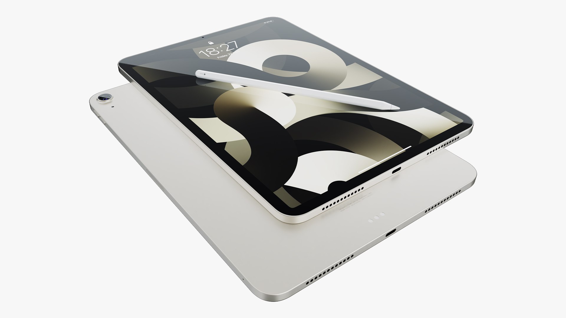 iPad Air 2022 Starlight With Apple Pencil 3D https://p.turbosquid.com/ts-thumb/Ej/g95fD7/da/airstarlightsquid4/jpg/1655456814/1920x1080/fit_q87/3f679495734436e9bd7a11279dab576f653b51bc/airstarlightsquid4.jpg