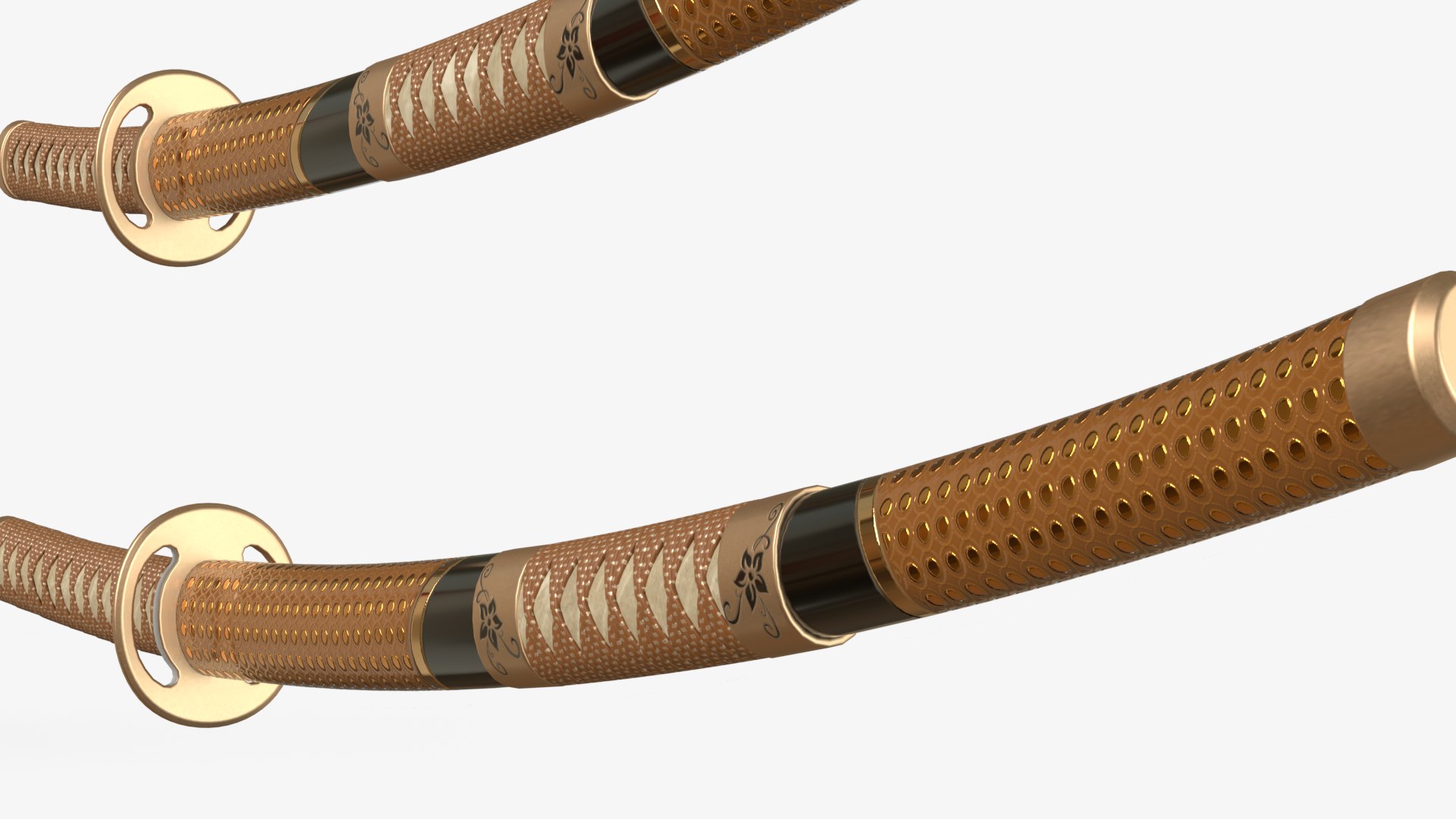 Brown Double Bladed Katana Wakizashi and Stand 3D model https://p.turbosquid.com/ts-thumb/Ej/ivCpS9/Sc/wakizashi5/png/1739400873/1920x1080/fit_q87/ffb5b07bb1c5edd27a68e4830dd611823eee1bd9/wakizashi5.jpg