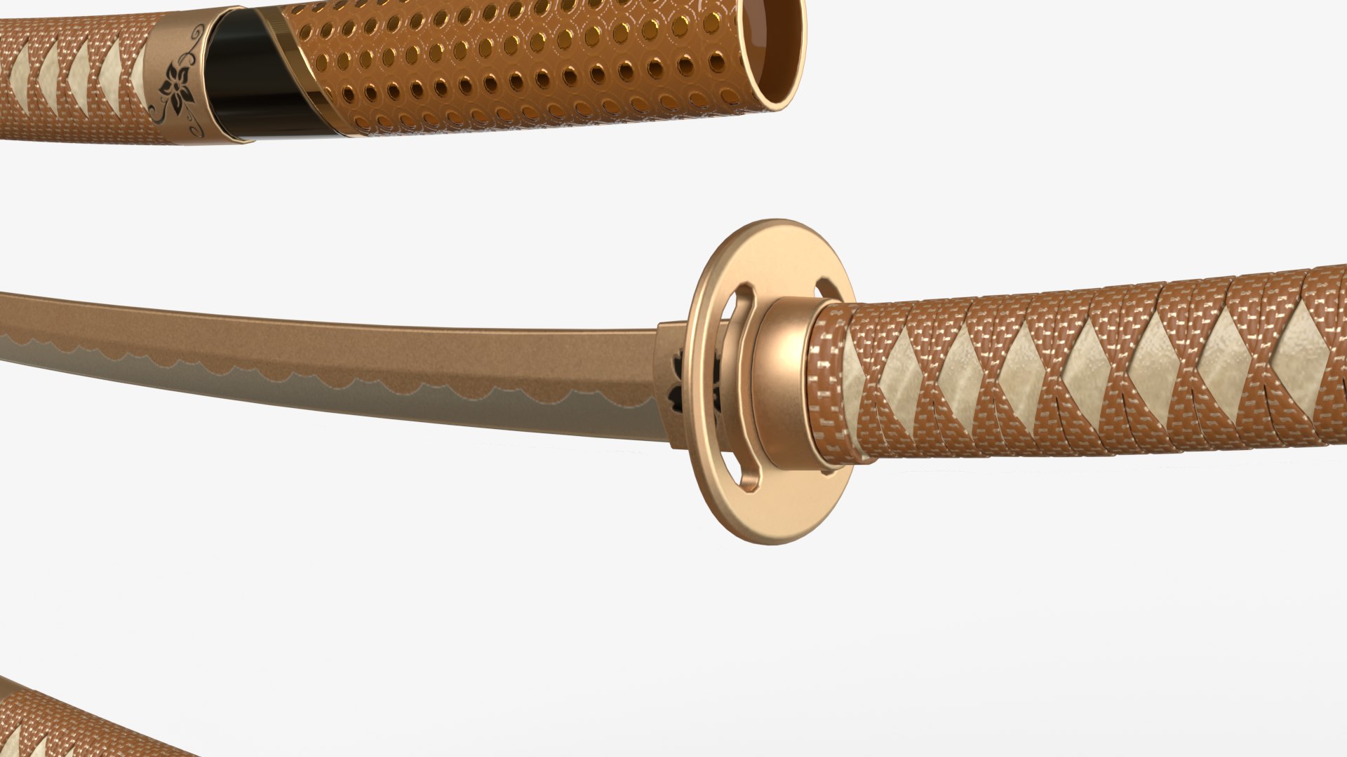 Brown Double Bladed Katana Wakizashi and Stand 3D model https://p.turbosquid.com/ts-thumb/Ej/ivCpS9/ff/wakizashi8/png/1739400893/1920x1080/fit_q87/90649faeead333e20d78332a215709cb2ae78ce3/wakizashi8.jpg