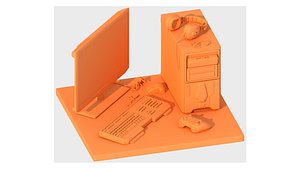 pc controller headphones model