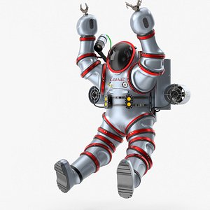 Nuytco Submersible Exosuit ADS Rigged for Maya 3D model